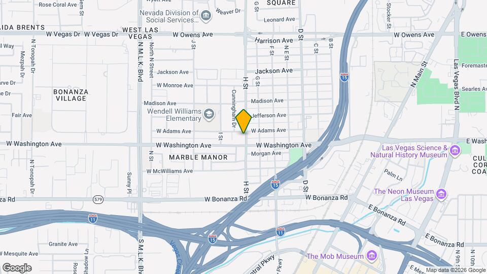 915 H St Map and Location Details