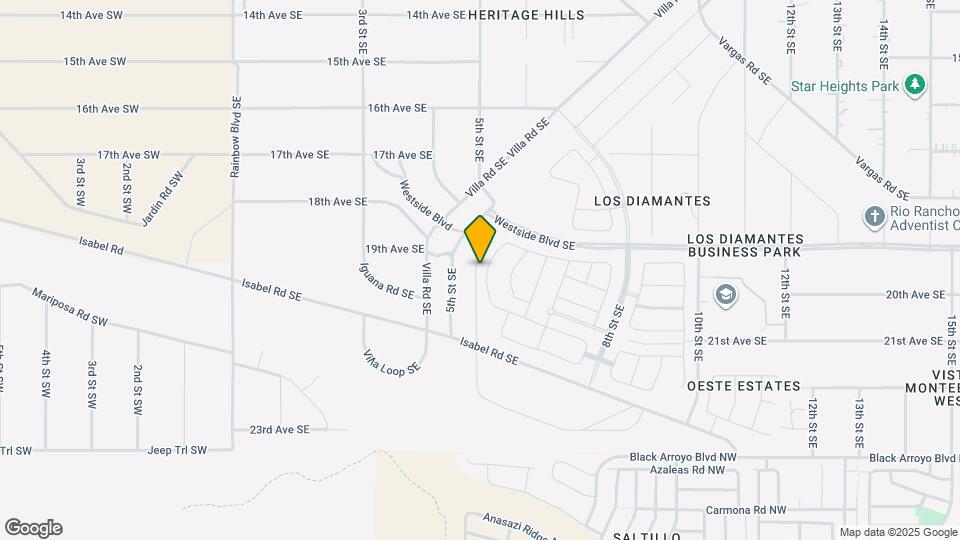 704 Amatista Lp SE Map and Location Details