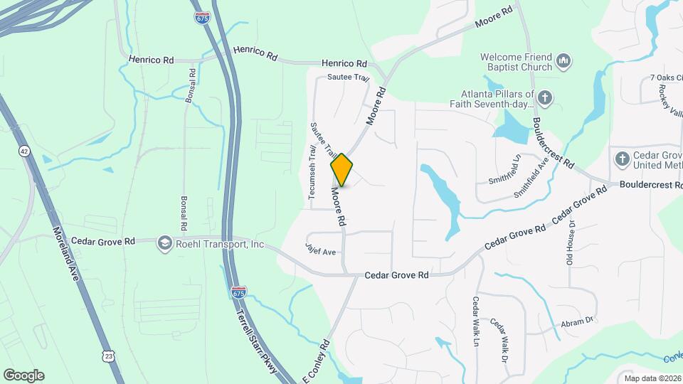 4136 Moore Rd Mapa y Detalles de la Ubicación