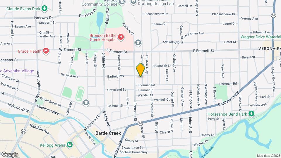 23 Central St Map and Location Details