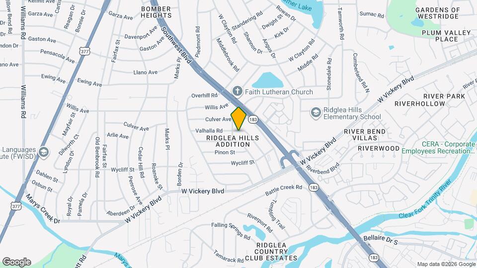 6949 Valhalla Rd Map and Location Details