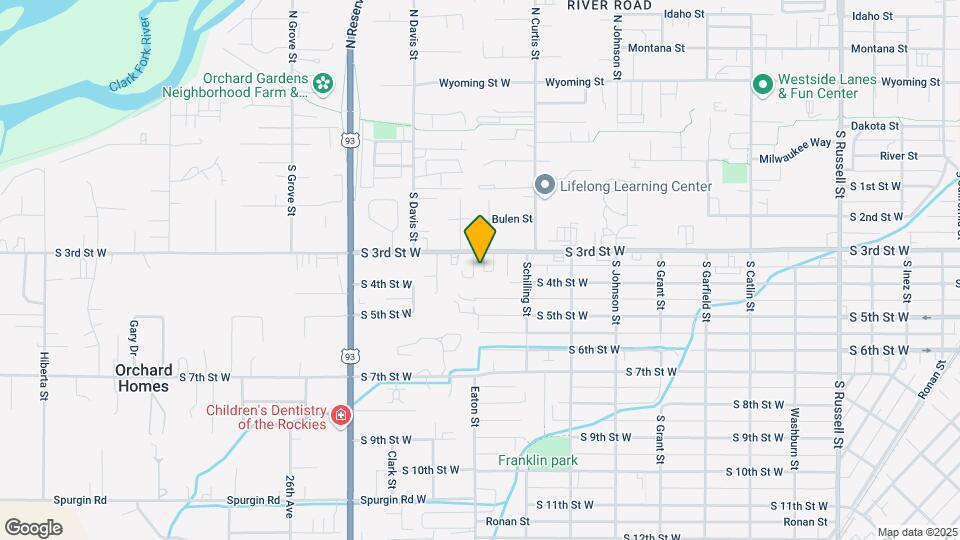 2253 S 3rd St W Map and Location Details