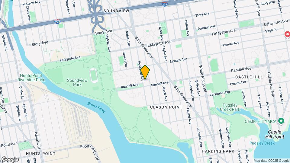 620 Rosedale Ave Mapa y Detalles de la Ubicación