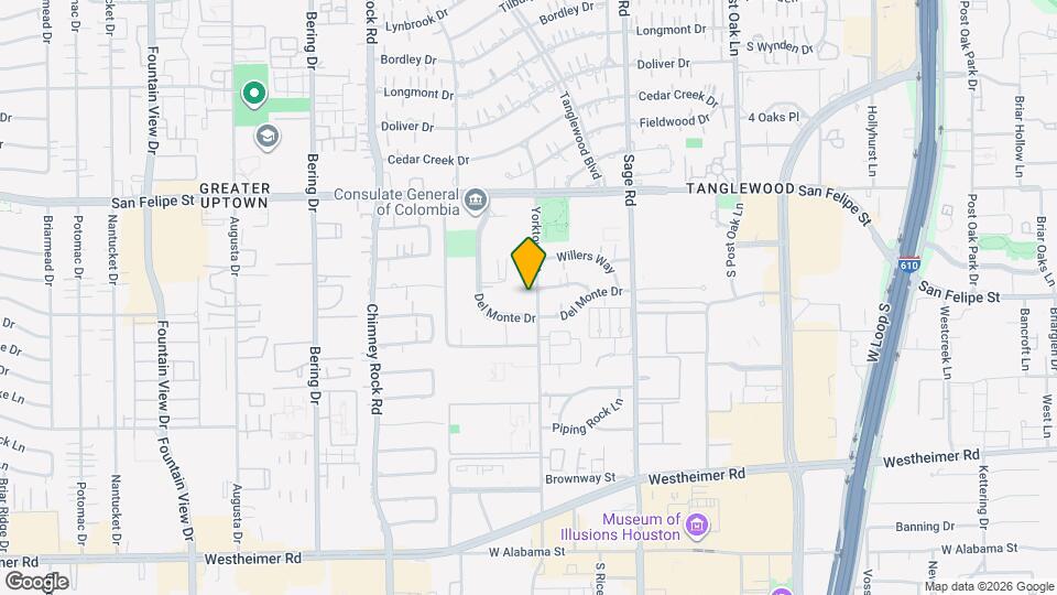 1900 Yorktown Street Map and Location Details