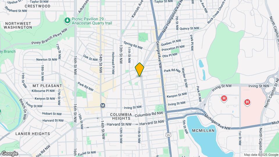 3408 Sherman Ave NW Map and Location Details