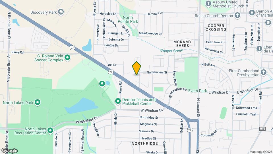 605 Meadow View Ct Map and Location Details
