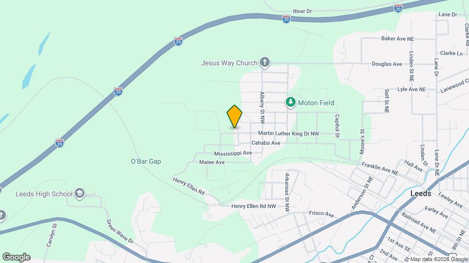 7722 Martin Luther King Dr NW Map and Location Details