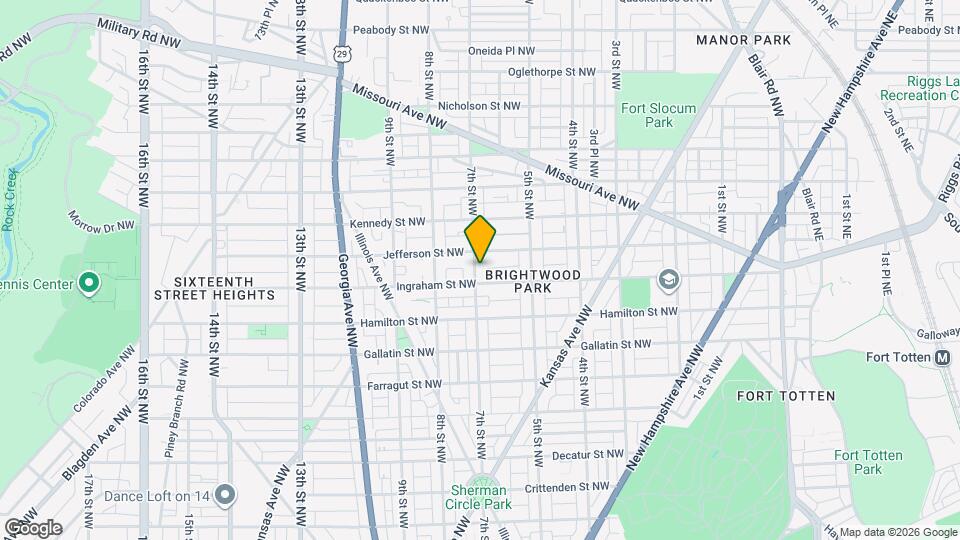5311 7th St NW Map and Location Details