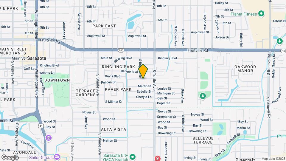 2710 Davis Blvd Map and Location Details