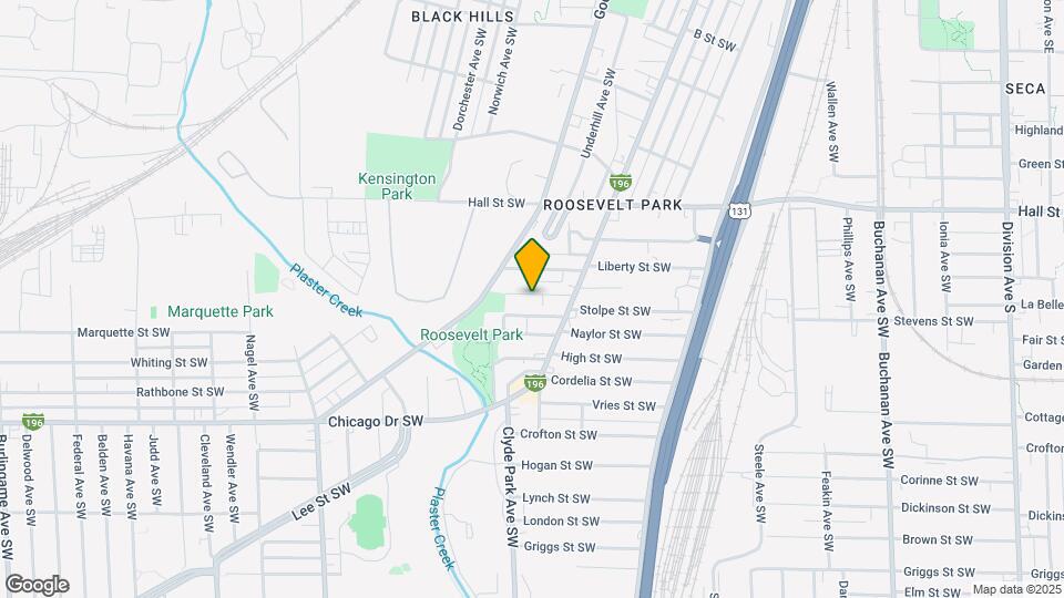 738 Olympia St SW Map and Location Details