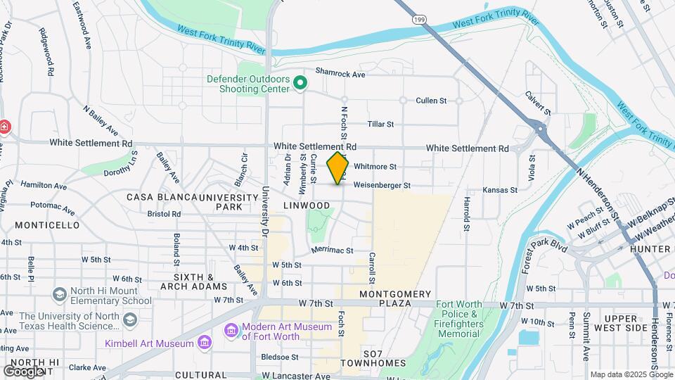 2805 Weisenberger St Map and Location Details