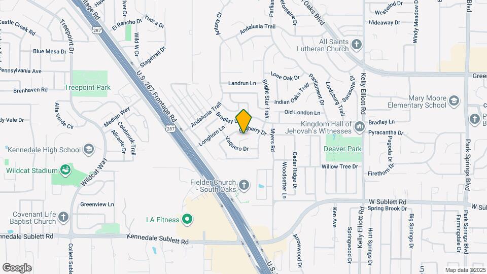 4907 Vaquero Ct Map and Location Details