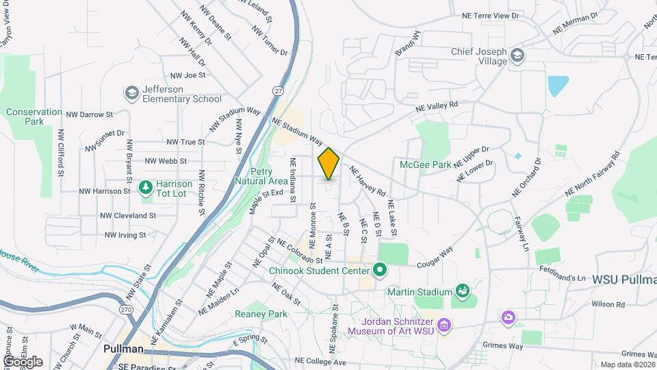 1063 NE B St Map and Location Details