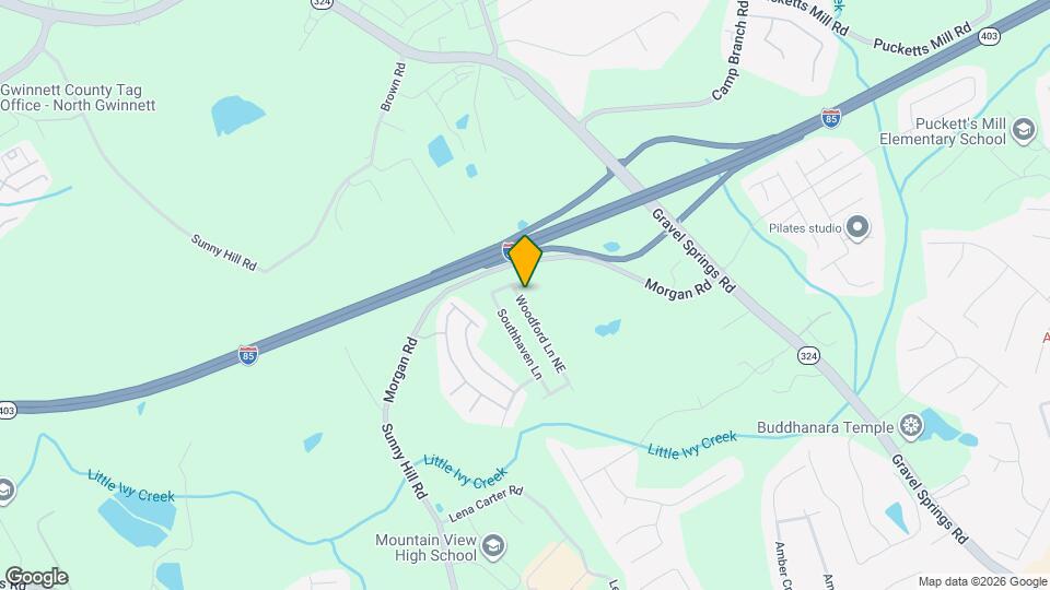 2617 Woodford Ln Map and Location Details