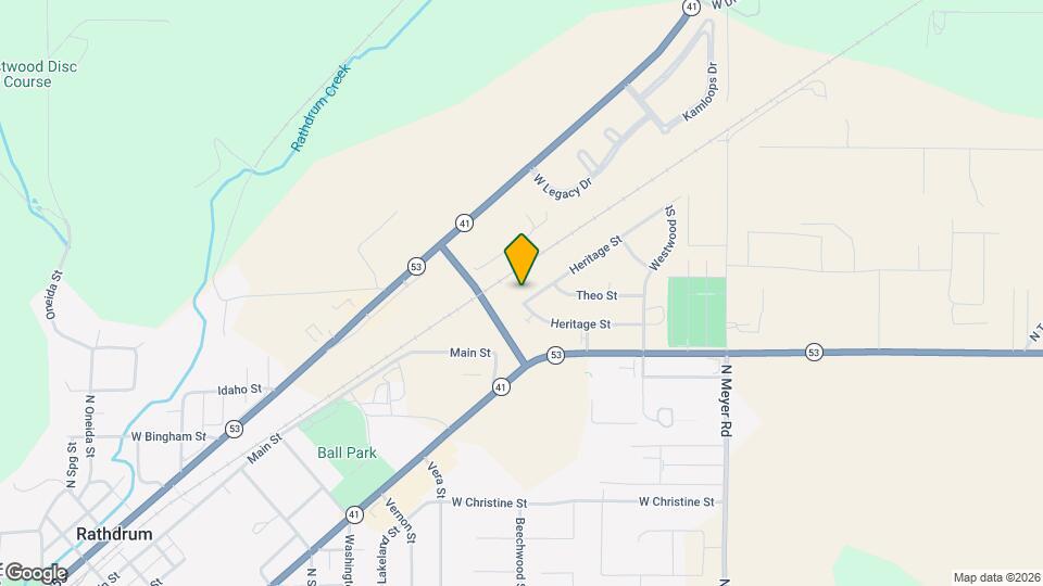 7033 W Timberline St Map and Location Details