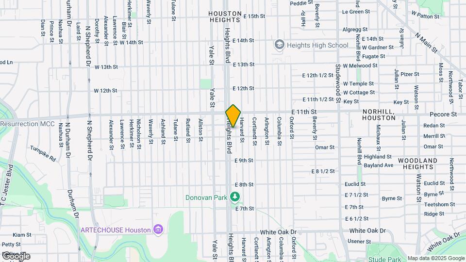 1000 Heights Blvd-Unit -17 Map and Location Details