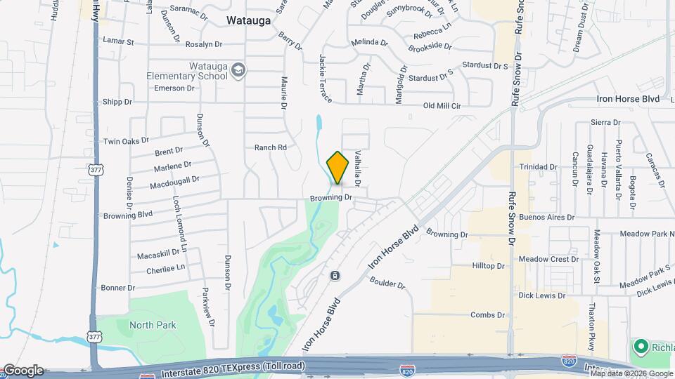 5605 Southern Hills Dr Map and Location Details