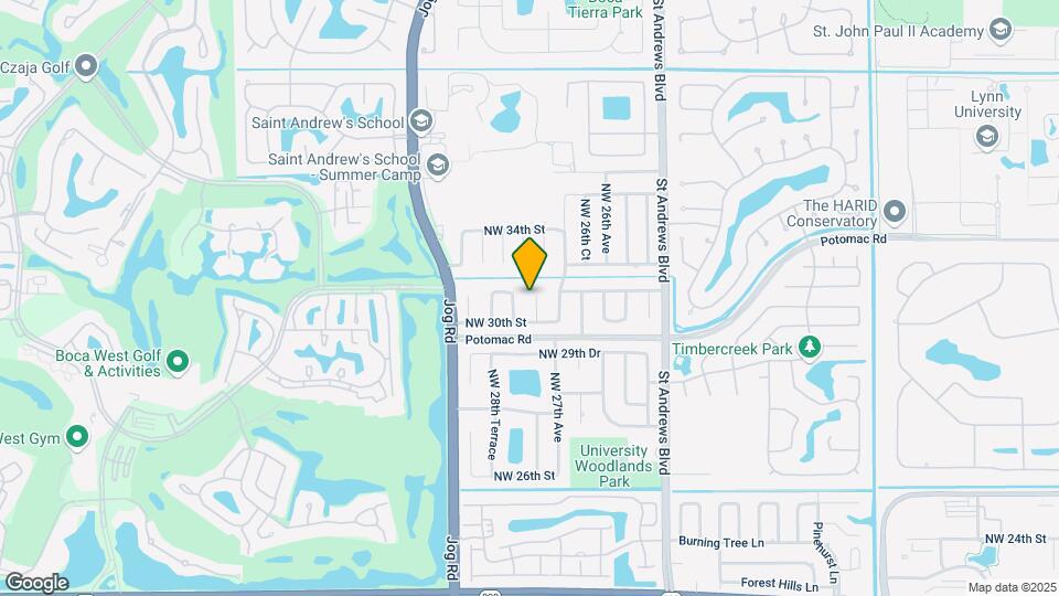3069 NW 27th Terrace Map and Location Details