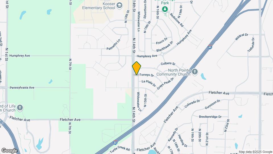 6455-6165 Whitewater Ln Map and Location Details