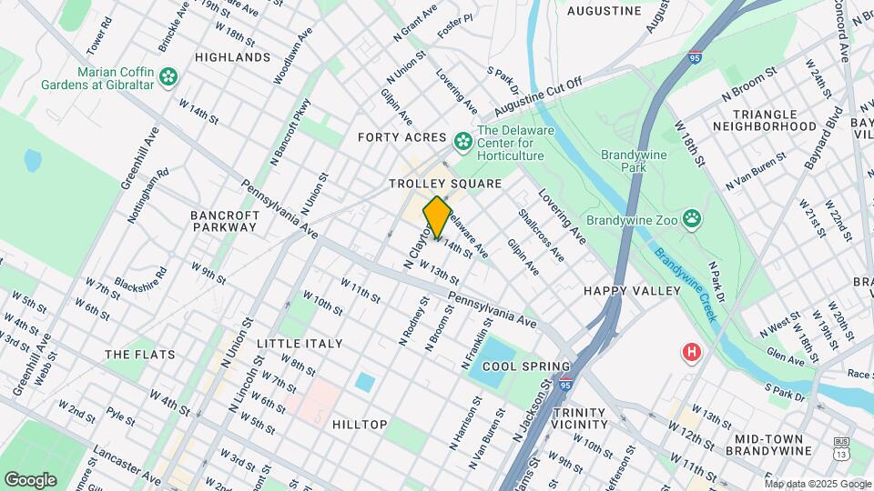 1502 W 14th St Map and Location Details