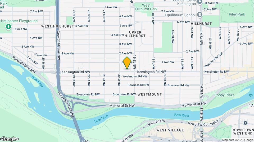2022 Kensington Rd NW Map and Location Details