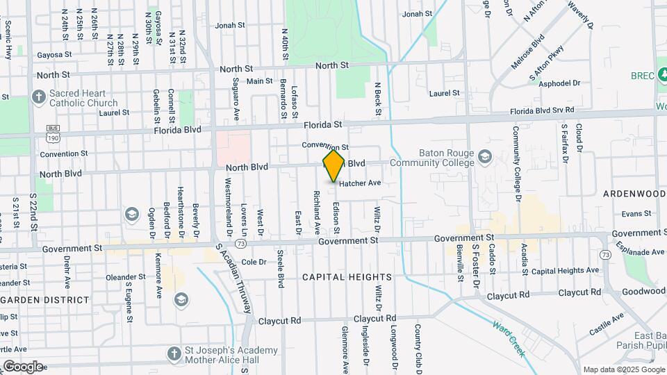 224 Edison St Map and Location Details