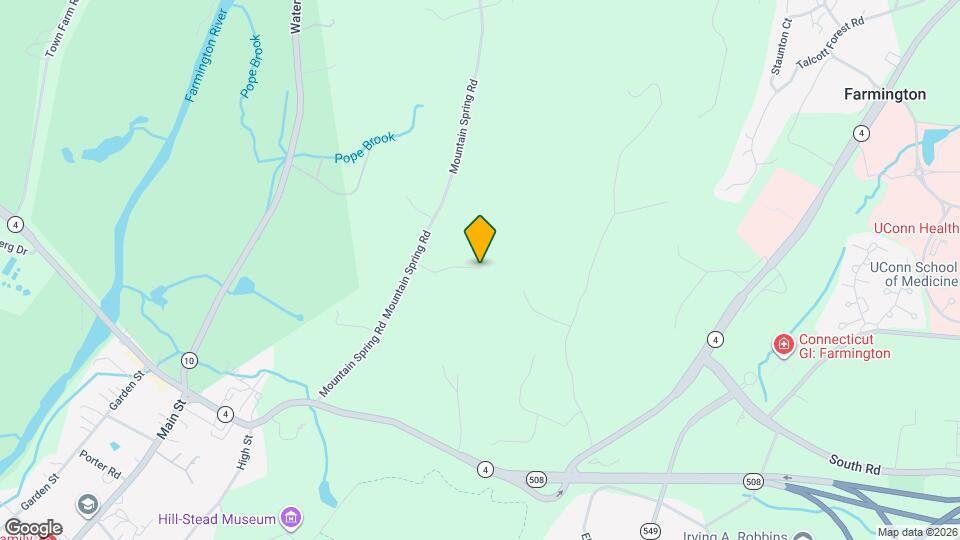 50 1/2 Mountain Spring Rd Map and Location Details