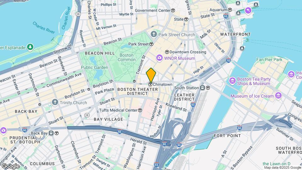 630 Washington St Map and Location Details
