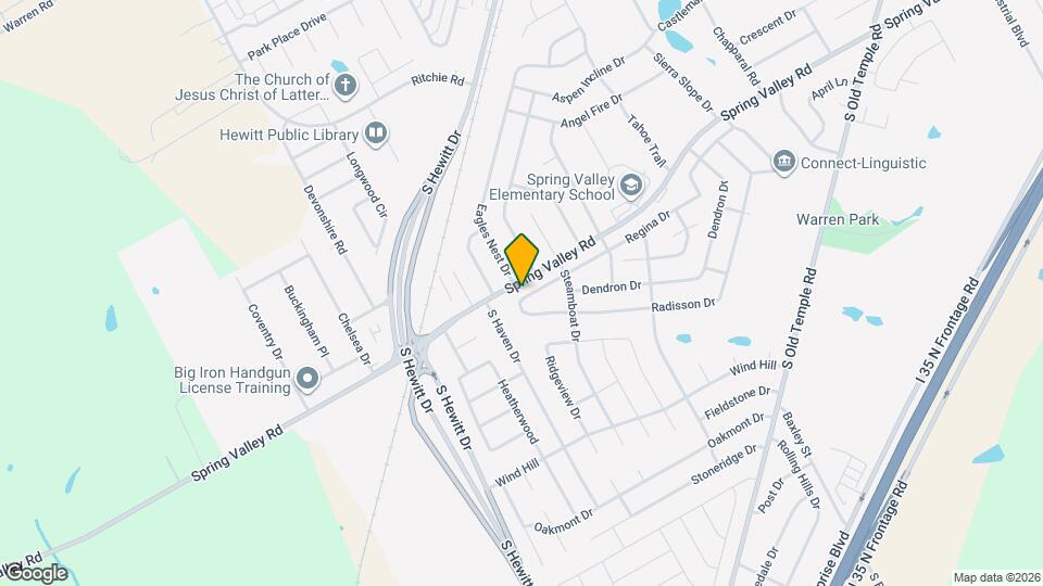 1120 Regina Dr Mapa y Detalles de la Ubicación