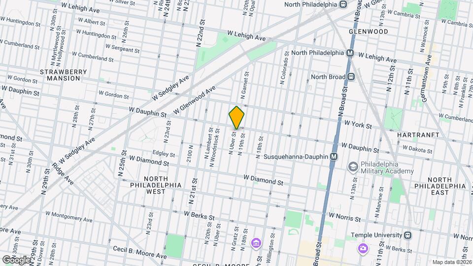 2255 N Uber St, Unit 1 first floor Mapa y Detalles de la Ubicación