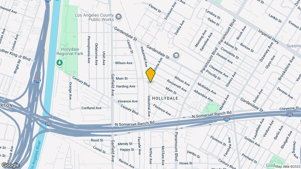 6001 Harding Ave Mapa y Detalles de la Ubicación