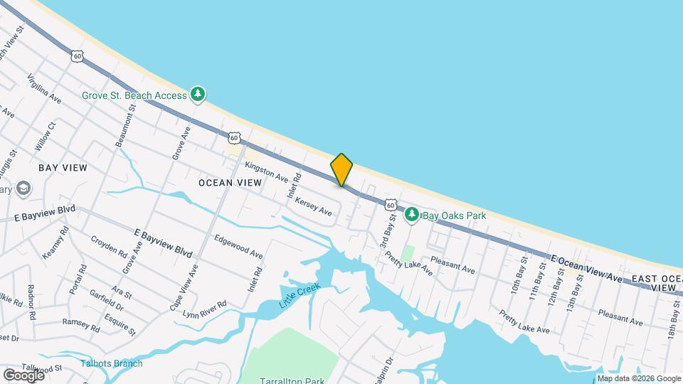 2065 E Ocean View Ave Mapa y Detalles de la Ubicación