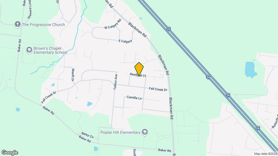 209 Reelfoot Ct Map and Location Details