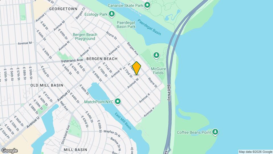 7311 Avenue W Map and Location Details