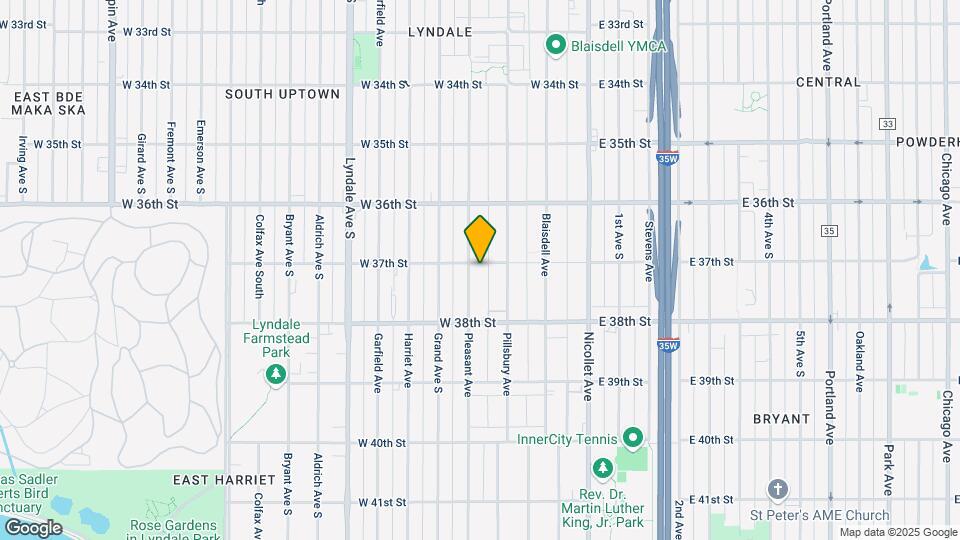 3701 Pleasant Ave S Mapa y Detalles de la Ubicación