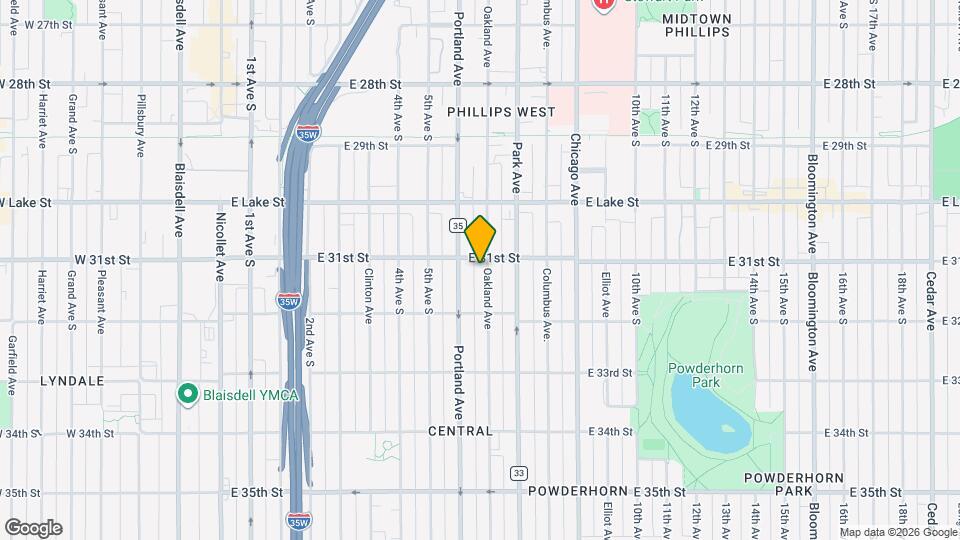 3108 Oakland Ave, Unit 3 Map and Location Details