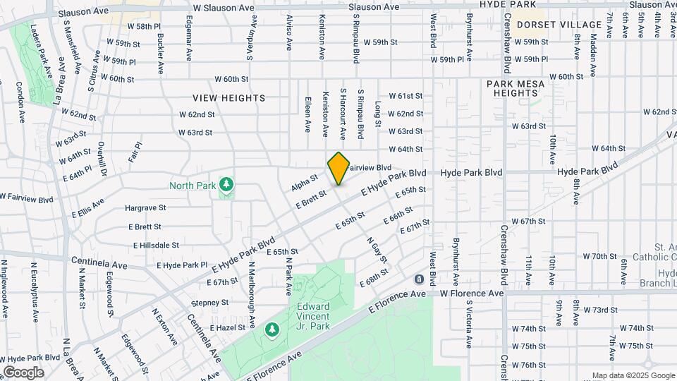 1000 E Brett St, Unit 01 Mapa y Detalles de la Ubicación