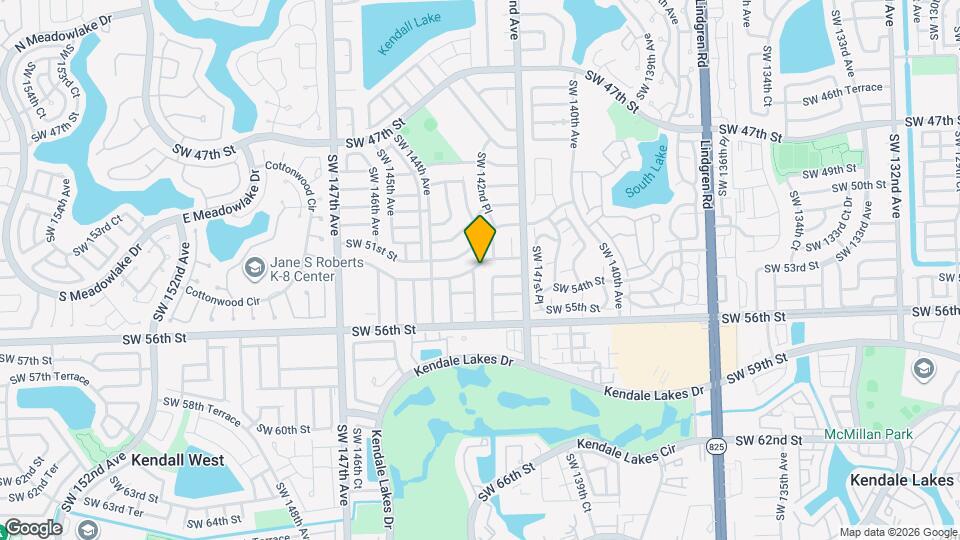 14272 SW 52nd St Map and Location Details