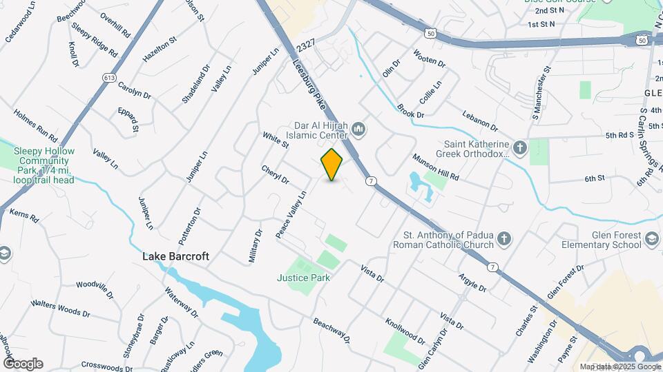 6147 Leesburg Pike Map and Location Details