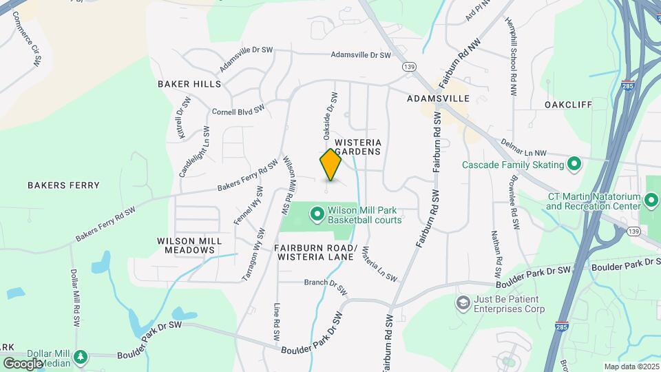 586 Oakside Dr SW Mapa y Detalles de la Ubicación