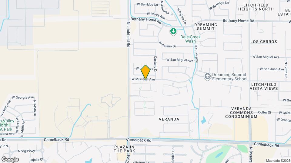 13784 W Sarano Terrace Map and Location Details