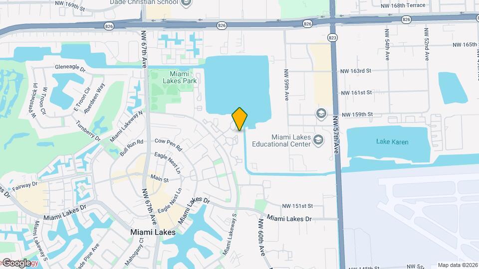 15515 N Miami Lakeway Map and Location Details