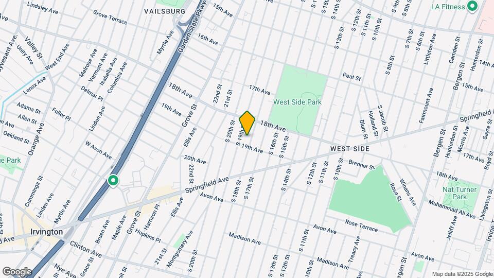 697 S 18th St Map and Location Details