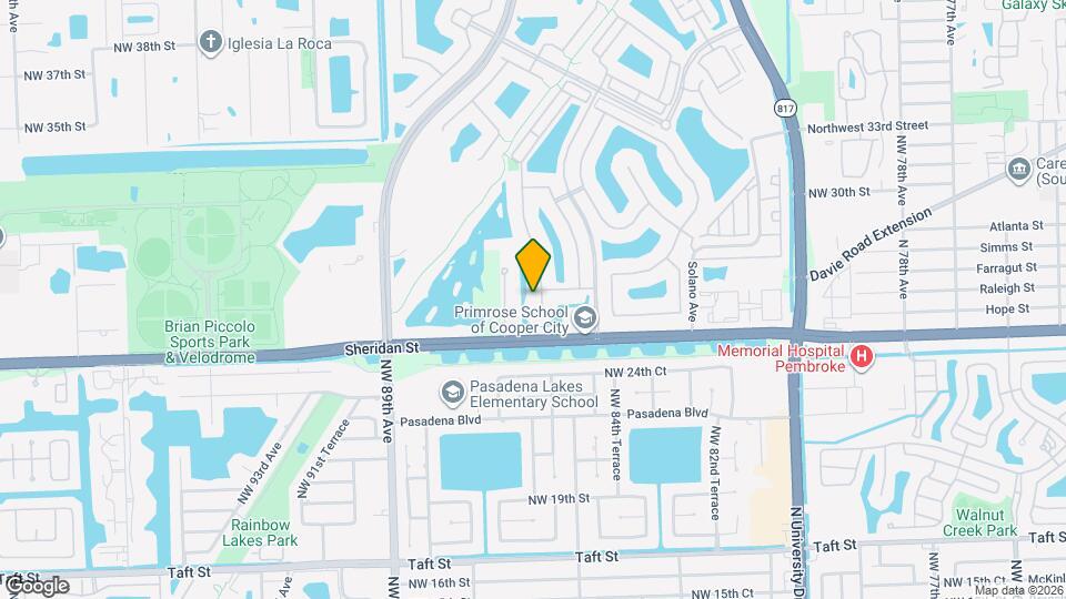 2680 NW 84th Way Map and Location Details