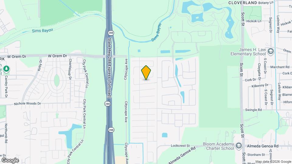 2623 Skyview Point Dr Map and Location Details