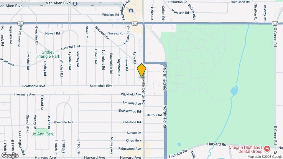 3720 Warrensville Center Rd Map and Location Details