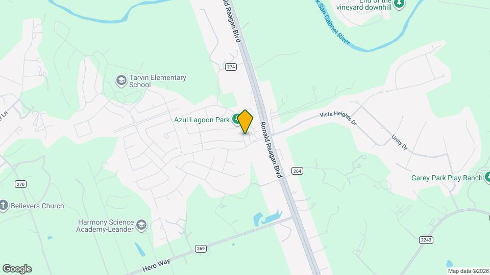 916 Azul Lagoon Dr Map and Location Details
