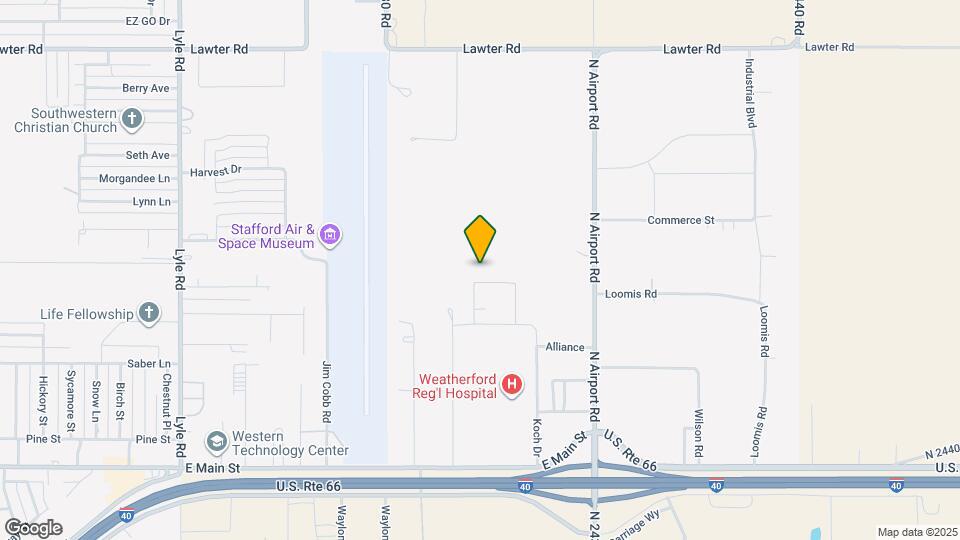 The Estates of Weatherford Map and Location Details