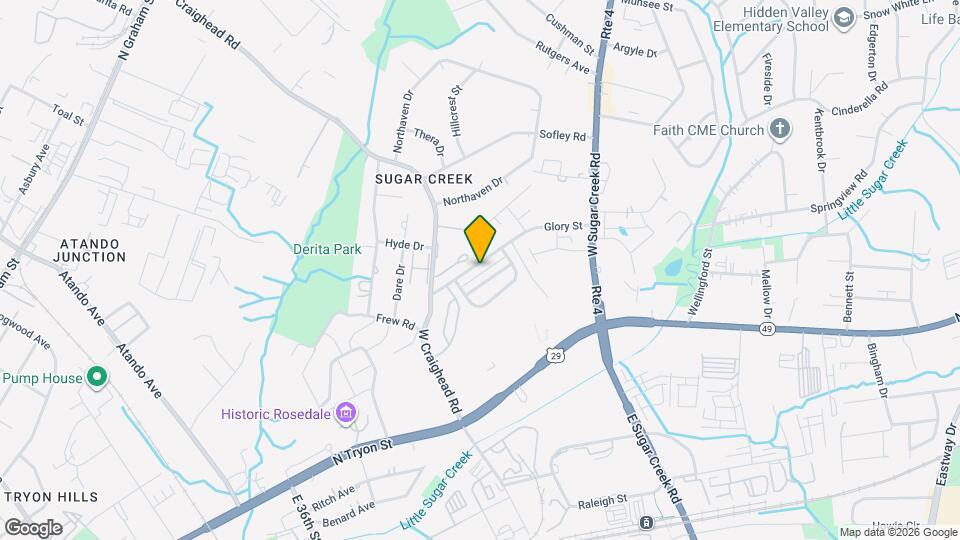 3920 Glory St Mapa y Detalles de la Ubicación