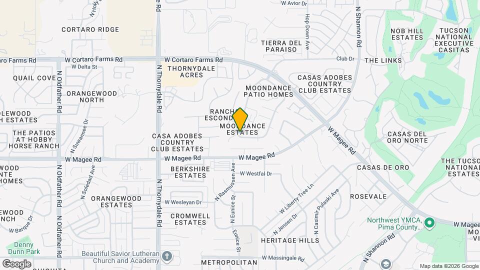 3430 W Millwheel Ln Map and Location Details